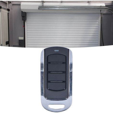 Télécommande Porte Garage 3V avec Signal 433MHz/868MHz pour Alarmes Anti-Intrusion en Plastique et Alliage Aluminium, Transmission 100M (1/5)