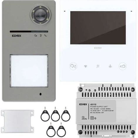 Kit videocitofonico con TabS5 Wi-Fi e posto esterno 40170 Vimar K40515.R (1/5)