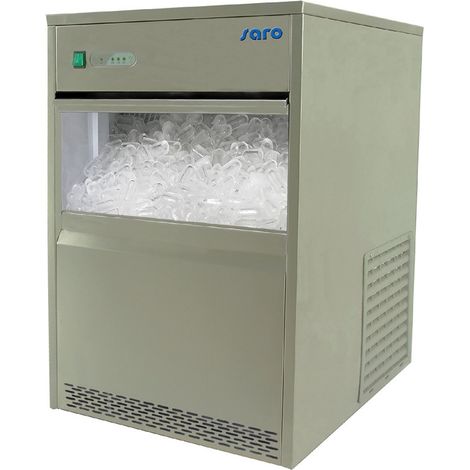 Machine Glaçons - 26kg/24h - 6kg Stock - 420x528x655mm - R600a - Saro