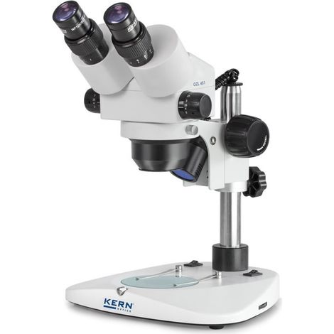 Kern - Microscope stéréo à zoom OZL-45, binoculaire HSWF 10x/Ø 23 mm objectif 0,75x - 5,0x - OZL 451 (1/3)