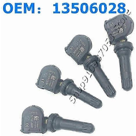 Capteur de pression des pneus TPMS 13506028 13594222 MHZ, pour Opel Adam Ampera Antara Astra J k Corsa D Insignia Meriva B Mocha Zafira, 433 (1/4)