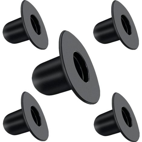 Bouchon de trou crépine de piscine, raccord de remplacement de prise murale pour pompe de filtre de piscine au sol, pièces de rechange pour piscine (5 pièces) (1/5)