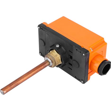 G1/2 Außengewinde Warmwasserrohr-Thermostat Temperaturregler 90 °C Hochtemperaturstart (1/5)