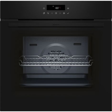 Neff N 30 B2CCJ7AK3. Dimensione del forno: Media, Tipo di forno: Forno elettrico, Capacità interna forno totale: 71 L. Posizionamento dell'apparecchio: Da incasso, Colore del prodo... - Neff B2CCJ7AK3