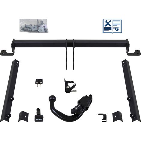 Attelage rotule démontable Brink + faisceau Trail-Tec universel 7 broches - HONDA HR-V (1/2)