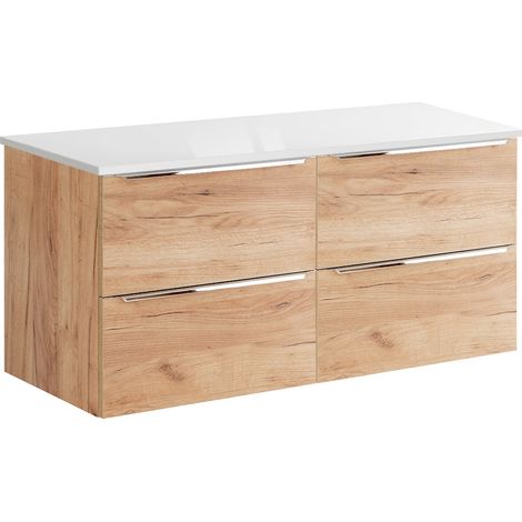 Mobile bagno senza lavabo April marrone 120cm (1/4)