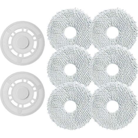 Pièces détachées pour aspirateur robot Xiaomi Mijia B101CN/Dreame S10 S10 Pro : lingettes lavables, supports de nettoyage (1/5)