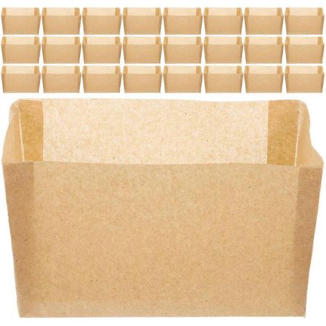 Caissettes à cupcakes jetables 50 pièces, accessoires de cuisine kaki 15,5 x 8 x 8 cm, compatibles cuisson pain grillé (1/5)