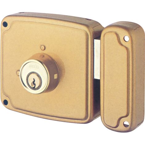 UCEM CERRADURA 4124 100 DCHA MADERA SOBREPONER PALETON (1/6)