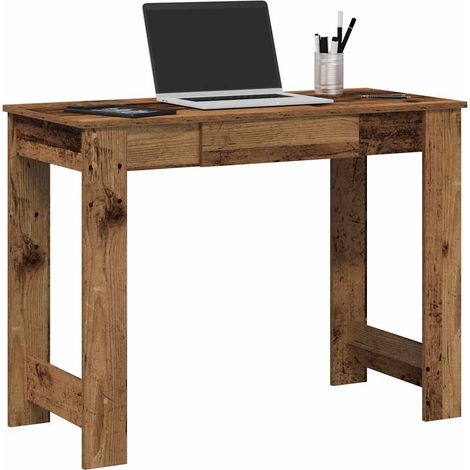 Schreibtisch Altholz-Optik 100x45x75 cm Holzwerkstoff