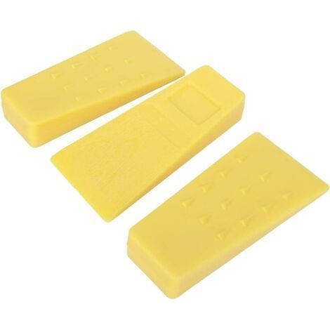 3Pcs 5,5 Pouces D'Abattage Coins en Plastique Scie À Chaîne À Haute Impact Scie À Chaîne Accessoires De Notation des Outils (1/5)