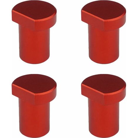 Set mit 4 Aluminiumklemmen für Holzbearbeitungswerkbänke, 19 mm Stopfen, sicherer Halt beim Fräsen und Schleifen