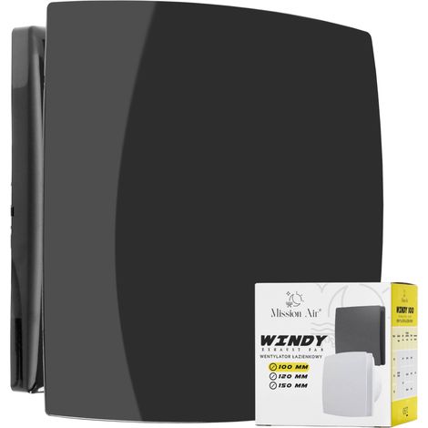 Badventilator WINDY 100 S, SCHWARZ (1/5)