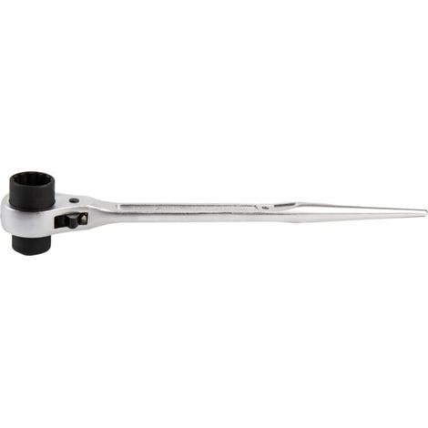 Cliquet pour construction d'échafaudages STIER 19 x 22 mm, double six pans (1/4)