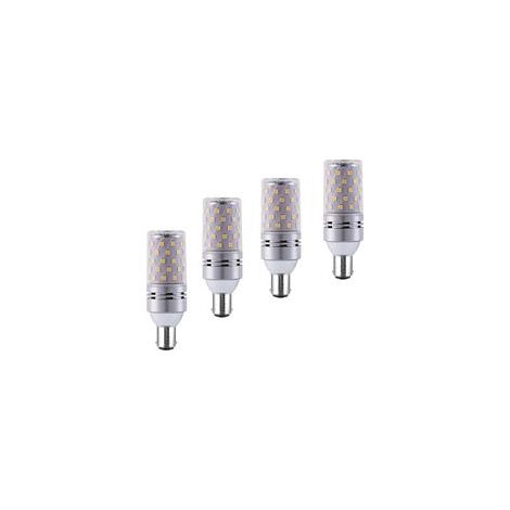 LED B15 de maïs Bulbs12W, 100W Incandescent équivalent, 1200lm, blanc chaud 3000K ampoules Chandelier, Bougie décorative Culot B15, lampe LED non graduables, Pack 4 [Classe énergétique A+] (1/4)