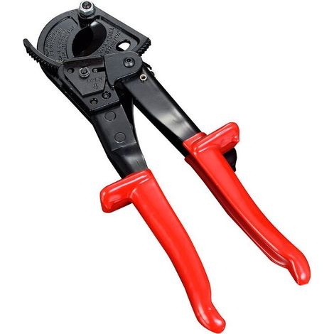 Coupe-câble à cliquet jusqu'à 240 mm², aluminium et cuivre robuste, 1pcs (1/5)