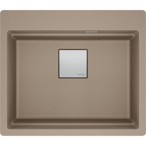 Evier Franke Kubus 2.0 Pro Fragranit+ KNG610-53 - Oyster - Vidage : Automatique