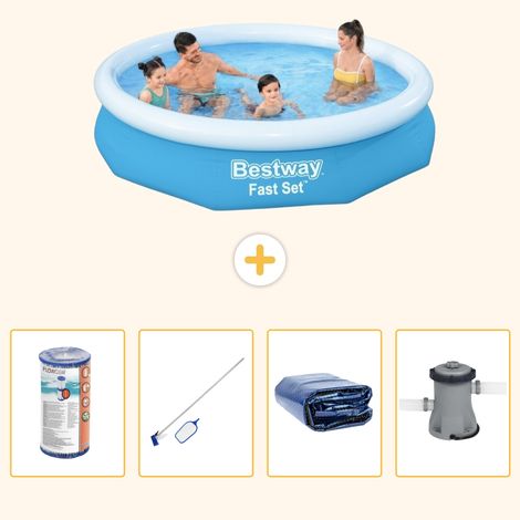 Bestway Bestway Fast Set Ronde - 305x66 cm - 5-pièces S20 (1/5)