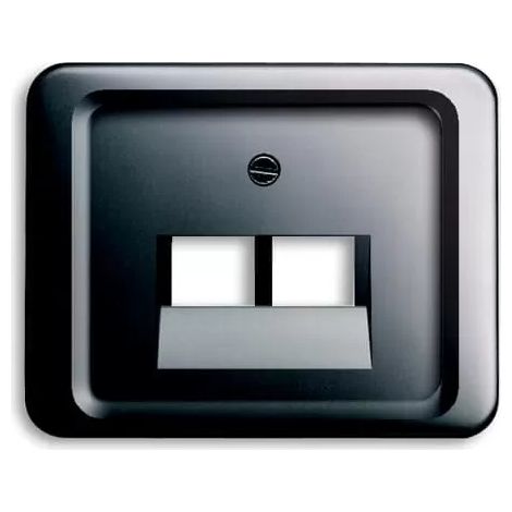 Busch-Jaeger UAE-Abdeckung 2-fach Alpha Nea, platin, 1803-02-20 Busch-Jaeger (1/2)