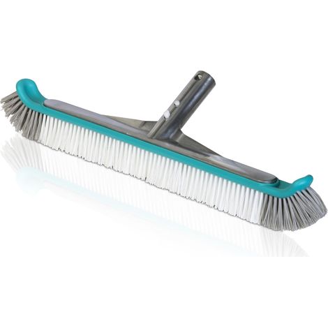 Brosse en Aluminium pour Le Nettoyage du Fond et des Parois de la Piscine. Dimensions : 45 cm. (1/5)