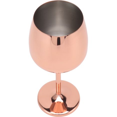 Verre à vin en métal, verre à champagne, tasse en acier inoxydable à isolation thermique, décoration intérieure (1/5)