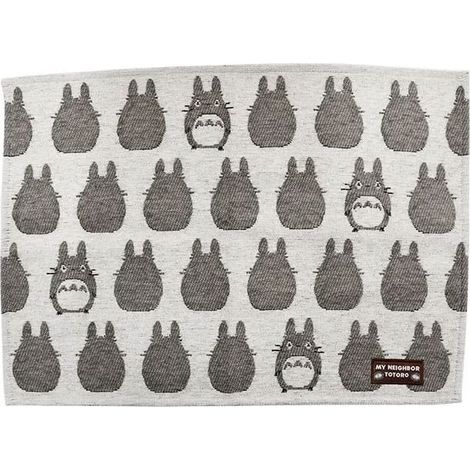 MON VOISIN TOTORO SET DE TABLE EN TISSU BIG TOTORO SHILOUETTE MARUSHIN (1/4)