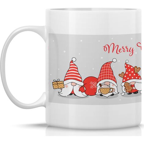 Tasse de Noël MERRY CHRISTMAS Idée cadeau pour Noël Tasse de Noël pour le thé (1/4)