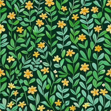 Tela decorativa para exteriores Oxford - Motivo primaveral I DX7544 (1/5)