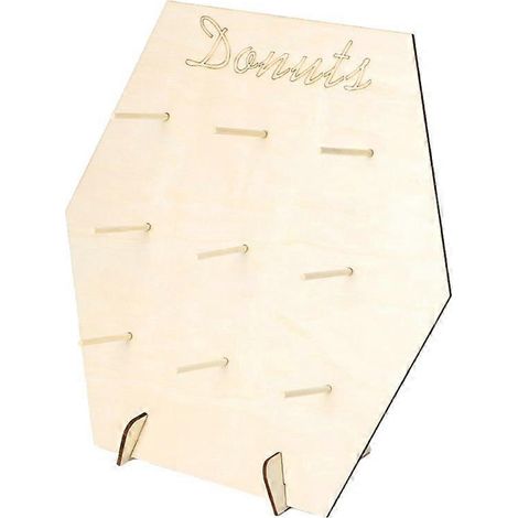 Wandmontierter Donut-Halter, Süßwaren-Präsentationsständer, Dekoration für Geburtstage, Hochzeiten und Partys. (1/3)