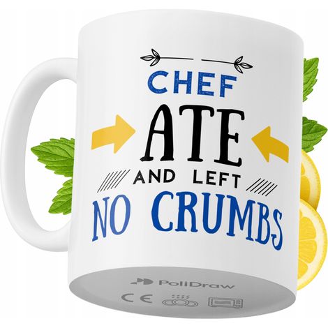 Lustige Tasse für Köche – Kaffee- oder Teetasse mit witzigem Textdesign – ideal für Geburtstage, Namenstage, Feiertage und besondere Anlässe. Hochwertige Tasse für Zuhause, Büro und Arbeit. Farbe: Wei (1/5)