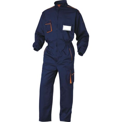 Buzo de trabajo de poliéster algodón azul PANOSTYLE Delta Plus