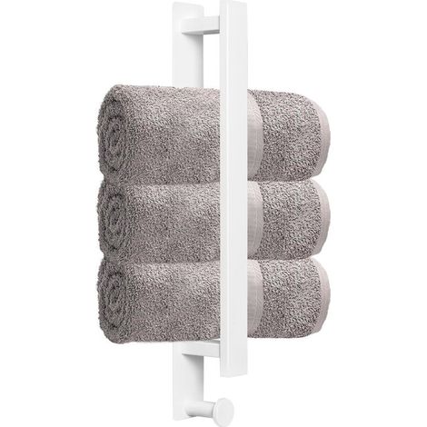 Portasciugamani autoadesivo 40 cm - Acciaio inox - Montaggio a parete e accessori per il bagno (1/5)