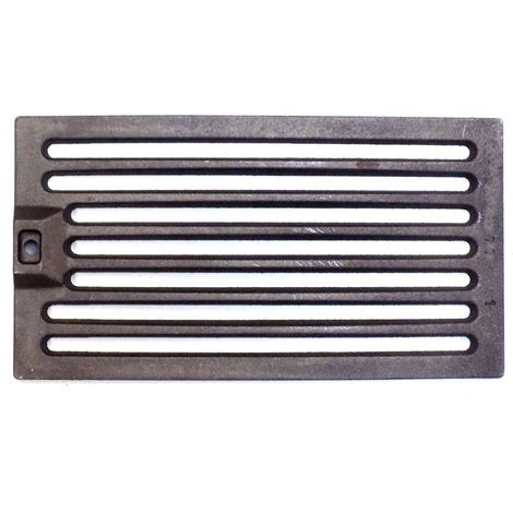 Grille à cendres pour poêles à bois Rosa – fonte – dimensions 275 x 148 x 9 mm – encastrement parfait – montage ultra-rapide – Kaminxpert