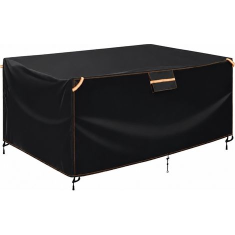 Housse imperméable en tissu Oxford 420D pour mobilier de jardin, housse de protection pour table d'extérieur (1/4)