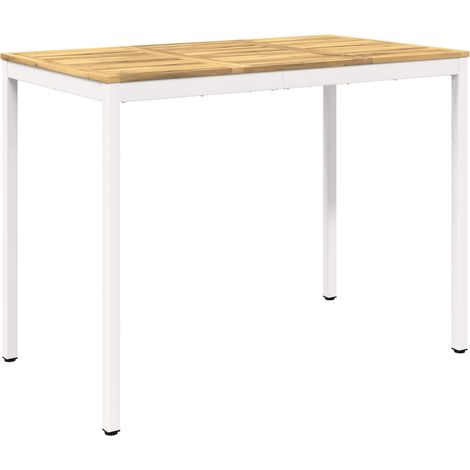 Mesa de Bar para Jardín Blanco 141 x 80,5 x 105 cm vidaXL (1/5)