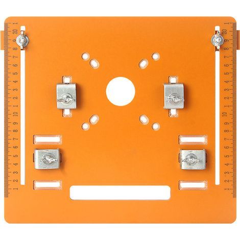 Machine de découpe multifonctionnelle, plaque de base plate à 90 °, diagonale de 45 °, adaptée au Gong de coupe de marbre de 4 pouces (1/5)