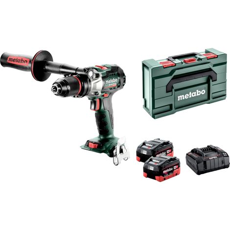 Perceuse-visseuse à percussion sans fil SB 18 LTX BL I – 18 V Brushless, CAS, 130 Nm, bois 68 mm, maçonnerie 16 mm – Fonction impulsion, LED, boîtier en aluminium – Comprend 2 batteries 5,5 Ah (1/5)