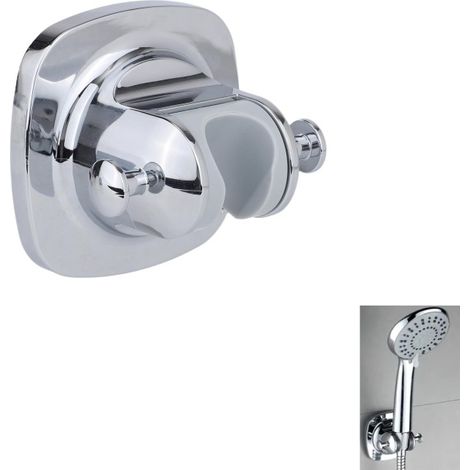Support de Pommeau de Douche à Main, Adhésif Supports Mural Sans Perçage pour Salle Bain Compatible avec La Plupart Des Douchettes