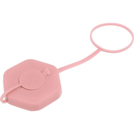 Silikon-Wasserflaschenverschluss mit guter Abdichtung, auslaufsicher, für Zuhause, Pink (1/5)