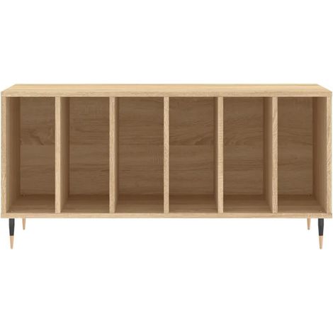 vidaXL Plattenregal Eiche Sonoma 100x38x48 cm Holz