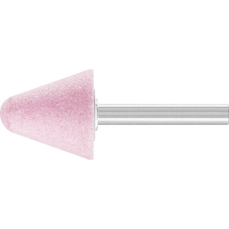 PFERD TOOLS STEEL EDGE Schleifstift Kegel Ø 25x25 mm Schaft-Ø 6 mm A60 für Stahl- und Stahlguss 10 Stk