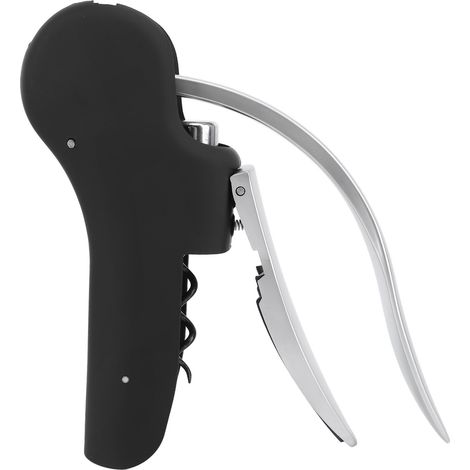 Ergonomischer, manueller Flaschenöffner aus Zinklegierung mit vertikalem Hebel, ideal für Kellner und private Empfänge. (1/5)