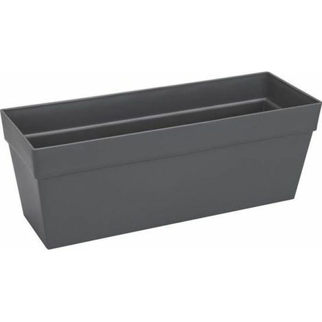 elho Loft Urban macetero gris antracita 10 litros (1/2)