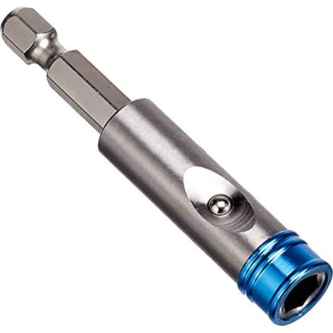 kwb Portapunte magnetico a cambio rapido one-touch con rilascio automatico della punta - codolo esagonale da 1/4 «di pollice, lunghezza 65 mm (1/4)