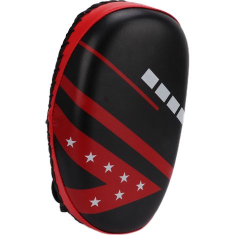 Cible de pied PU pour boxe, résistance élevée, équipement de protection pour entraînement fitness, rouge, modèle unique (1/5)