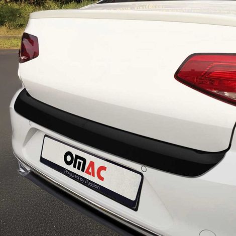 OMAC Ladekantenschutz für VW Passat B7 B8 Limo 2010-19 Pre-FL Acryl schwarz (1/5)