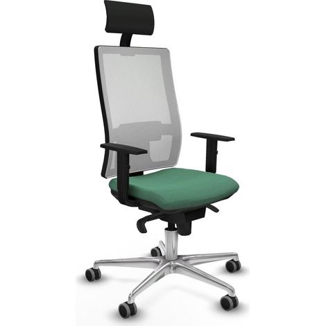 Piqueras Y Crespo Horna Chaise de bureau vert émeraude (1/3)