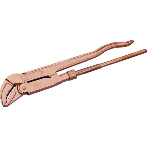 Pinza per tubi angolari lunghezza totale 540 mm larghezza di serraggio 0-51 mm per tubi 2 pollici ENDRES TOOLS (1/2)