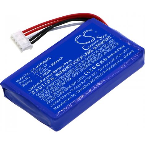Batterie 7.4V 0.5Ah LiPo P0562-LF pour imprimante HP Sprocket 100 (1/3)