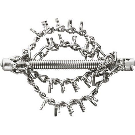 ROTHENBERGER Tête à chaîne SP avec 4K, sans bague, 22K, D=60mm - 72299 (1/2)